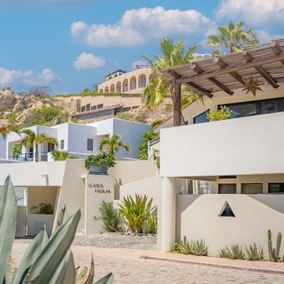 Exterior of gorgeous villa