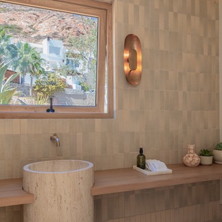 Bathroom with gorgeous design