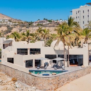 Exterior view of the villa