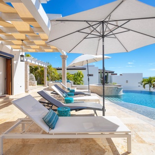 Lounge poolside