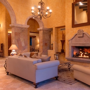 Cozy living area