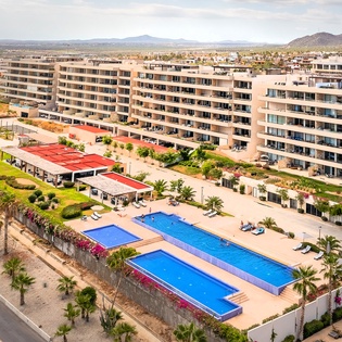 Bird's eye view of exterior