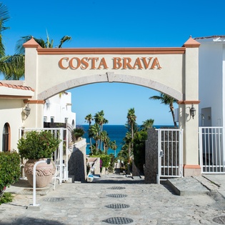 Costa Brava gate entrance