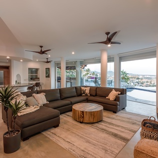 Spacious living area