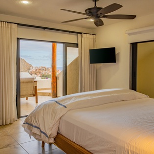 Bedroom suite with terrace access