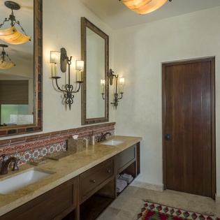 In-suite bathroom