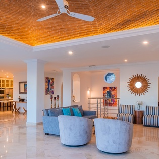 Spacious living area