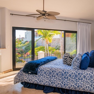 Bedroom suite with outdoor access