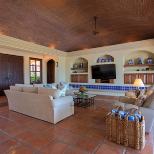 Spacious living area