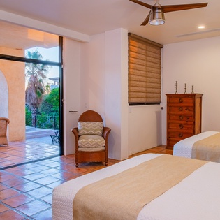 Bedroom suite with 2 queen beds