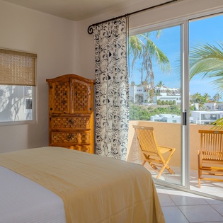 Bedroom suite with private terrace