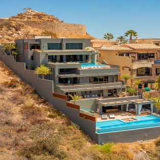 Bird's eye view of exterior