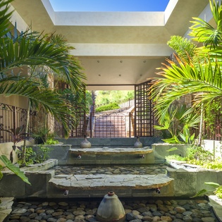 Beautiful outdoor architecture