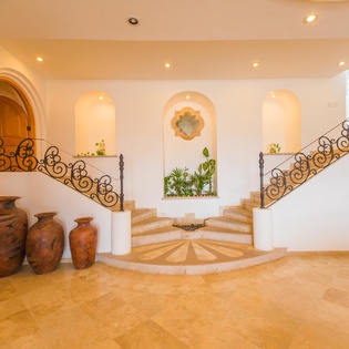 Beautiful staircase interior
