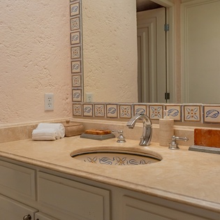 En suite bathroom