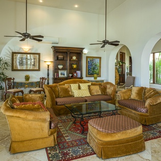 Spacious living area
