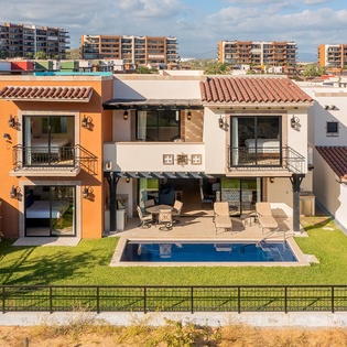 Aerial view of villa -8