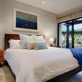 Bedroom suite with outdoor access