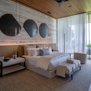 Bedroom suite with outdoor access