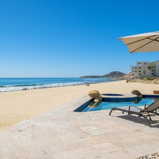 Sunny ocean views at the patio