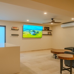 Bedroom suite with living area