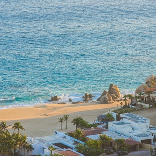 Ocean and beach view