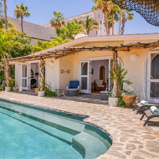 Patio view of exterior