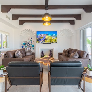 Spacious living area