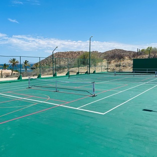 Pickleball court