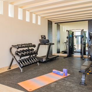 En-suite fitness center
