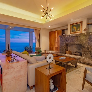 Living area with spectacular views