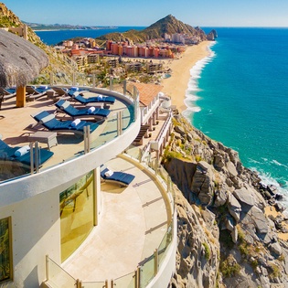 Views extending to Land's End from the impressive hillside setting overlooking the Pacific