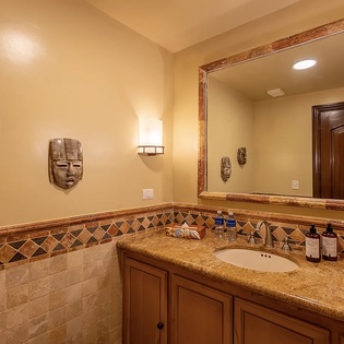 En suite bathroom