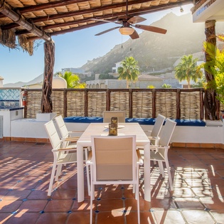 Outdoor dining seating 6