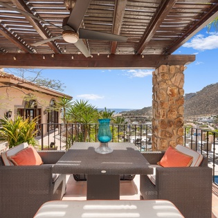 Sunny patio