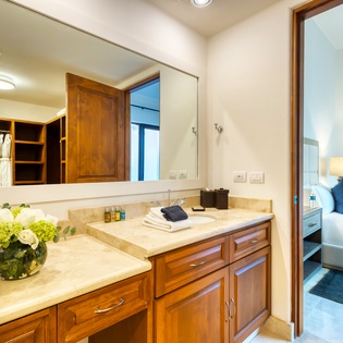 En suite bathroom