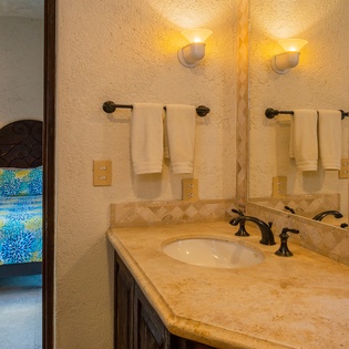 En suite bathroom