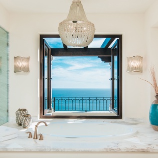 En suite bathroom