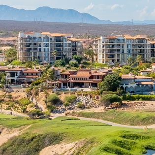 Aerial view of Los Cabos