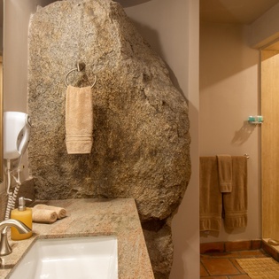 En suite bathroom