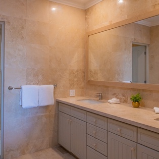En suite bathroom