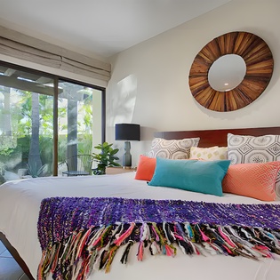 Bedroom suite with outdoor access