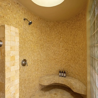 Walk in shower