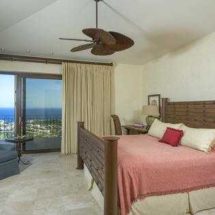 Bedroom suite with ocean view
