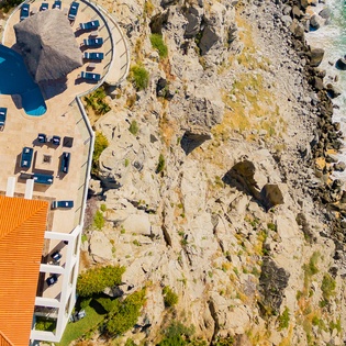 Aerial exterior view