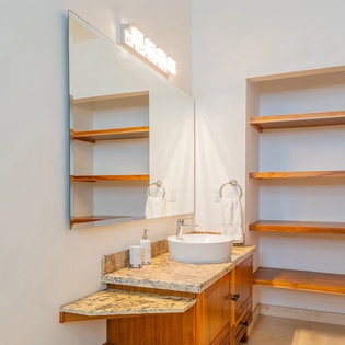 En suite bathroom