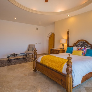 Suite 3 - king bed, balcony and private bath