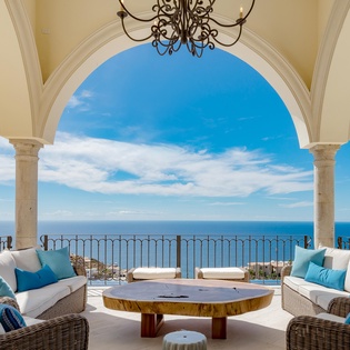 Ocean view terrace