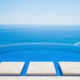 Lounge with ocean view