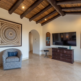 En suite sitting area